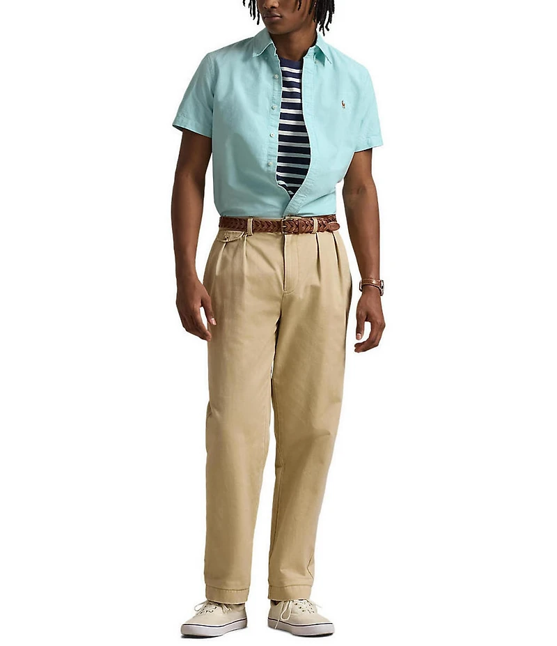 Polo Ralph Lauren Classic Fit Oxford Short Sleeve Woven Shirt