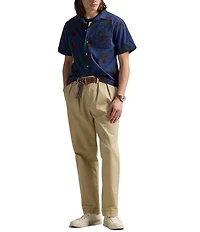 Polo Ralph Lauren Classic Fit P-Wing Short Sleeve Woven Camp Shirt