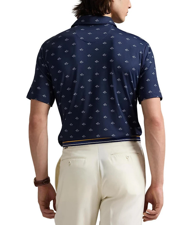 Polo Ralph Lauren Classic Fit Performance Stretch Logo Print Short Sleeve Polo Shirt