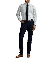 Polo Ralph Lauren Classic Fit Performance Stretch Oxford Long Sleeve Woven Shirt