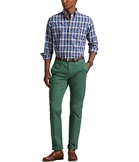 Polo Ralph Lauren Classic Fit Pattern Performance Stretch Oxford Long Sleeve Woven Shirt