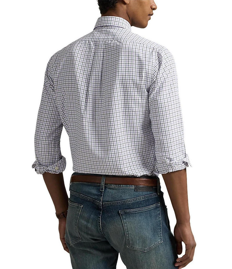 Polo Ralph Lauren Classic Fit Performance Stretch Oxford Long Sleeve Woven Shirt