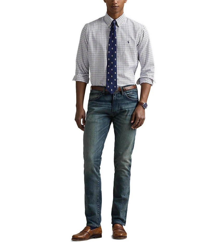 Polo Ralph Lauren Classic Fit Performance Stretch Oxford Long Sleeve Woven Shirt