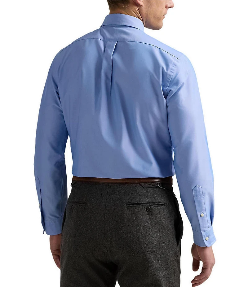 Polo Ralph Lauren Solid Classic Fit Performance Stretch Oxford Long Sleeve Woven Shirt