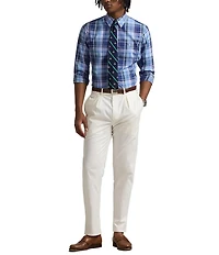 Polo Ralph Lauren Classic Fit Performance Stretch Oxford Multi Color Plaid Long Sleeve Woven Shirt