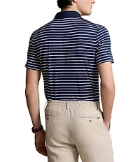 Polo Ralph Lauren Classic Fit Striped Performance Stretch Short Sleeve Polo Shirt
