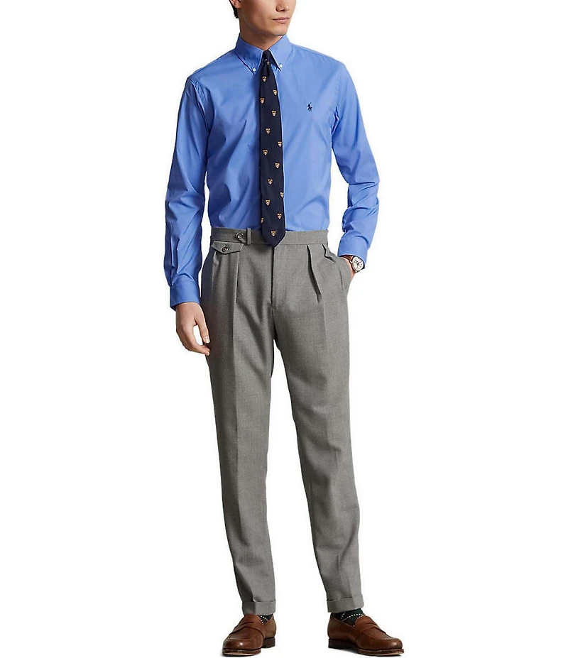 Polo Ralph Lauren Classic-Fit Performance Stretch Twill Long-Sleeve Woven Shirt