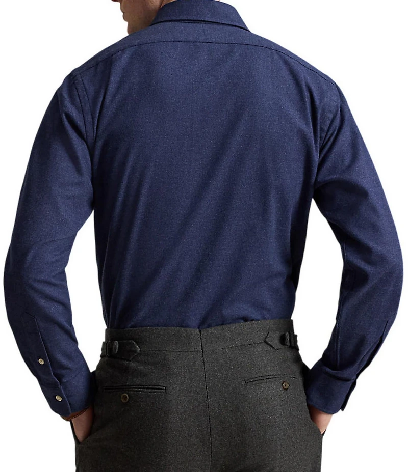 Polo Ralph Lauren Classic Fit Performance Twill Solid Long Sleeve Woven Shirt
