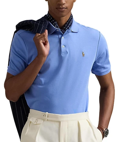 Polo Ralph Lauren Classic Fit Multicolored Pony Soft Cotton Polo Shirt