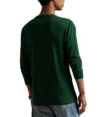 Polo Ralph Lauren Classic Fit Plaid-Logo Jersey T-Shirt