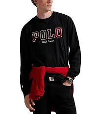 Polo Ralph Lauren Classic Fit Plaid-Logo Jersey T-Shirt