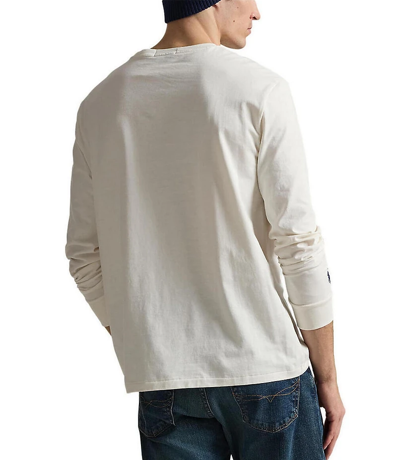 Polo Ralph Lauren Classic Fit Plaid-Logo Jersey T-Shirt