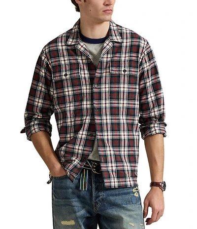 Polo Ralph Lauren Classic Fit Plaid Oxford Woven Shirt