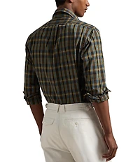 Polo Ralph Lauren Classic Fit Plaid Performance Stretch Long Sleeve Woven Shirt