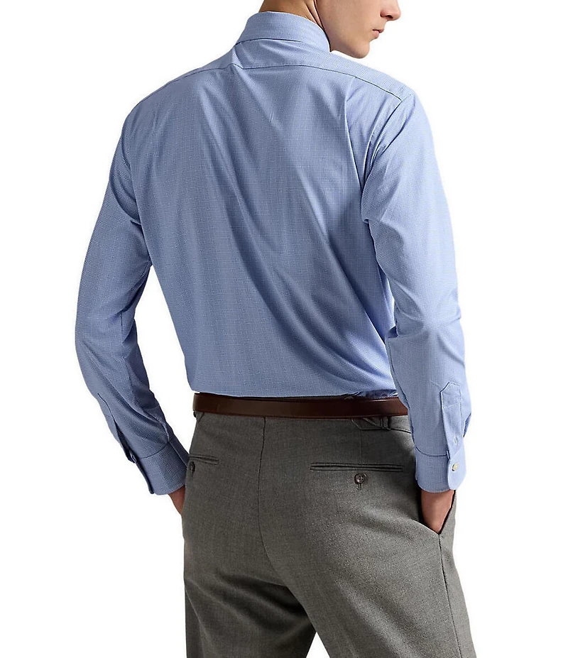 Polo Ralph Lauren Classic-Fit Plaid Performance Stretch Twill Long Sleeve Woven Shirt