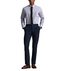 Polo Ralph Lauren Classic Fit Plaid Performance Stretch Twill Long Sleeve Woven Shirt