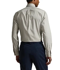 Polo Ralph Lauren Classic Fit Plaid Performance Stretch Twill Long Sleeve Woven Shirt