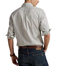 Polo Ralph Lauren Classic Fit Plaid Twill Long Sleeve Woven Shirt