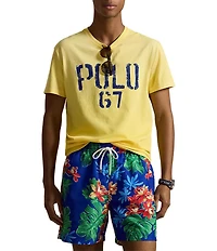 Polo Ralph Lauren Classic Fit Polo 67 Jersey Graphic Short Sleeve T-Shirt