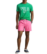 Polo Ralph Lauren Classic Fit Polo 67 Jersey Graphic Short Sleeve T-Shirt