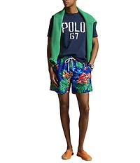 Polo Ralph Lauren Classic Fit Polo 67 Jersey Graphic Short Sleeve T-Shirt