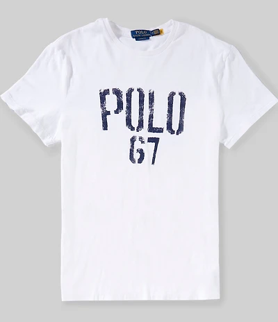 Polo Ralph Lauren Classic Fit Polo 67 Jersey Graphic Short Sleeve T-Shirt