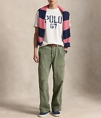 Polo Ralph Lauren Classic Fit Polo 67 Jersey Graphic Short Sleeve T-Shirt