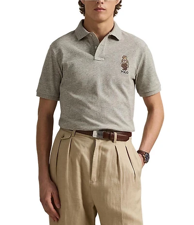 Polo Ralph Lauren Classic Fit Polo Bear Mesh Short Sleeve Polo Shirt