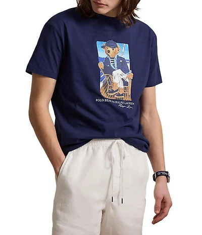 Polo Ralph Lauren Classic Fit Polo Bear Short Sleeve Jersey T-Shirt
