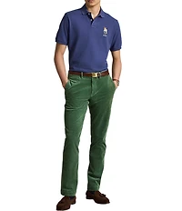 Polo Ralph Lauren Classic Fit Polo Bear Short Sleeve Mesh Polo Shirt
