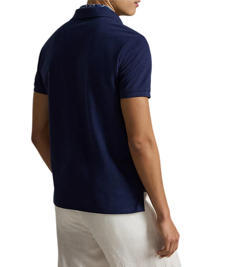 Polo Ralph Lauren Classic Fit Polo Bear Short Sleeve Mesh Polo Shirt