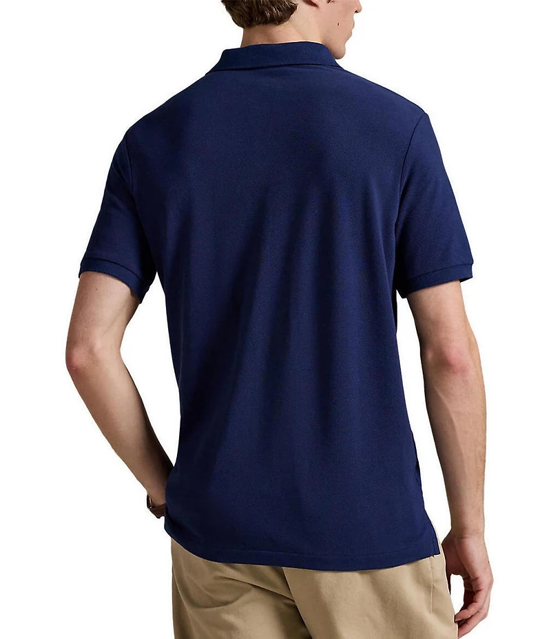 Polo Ralph Lauren Classic Fit Polo Bear Short Sleeve Mesh Polo Shirt