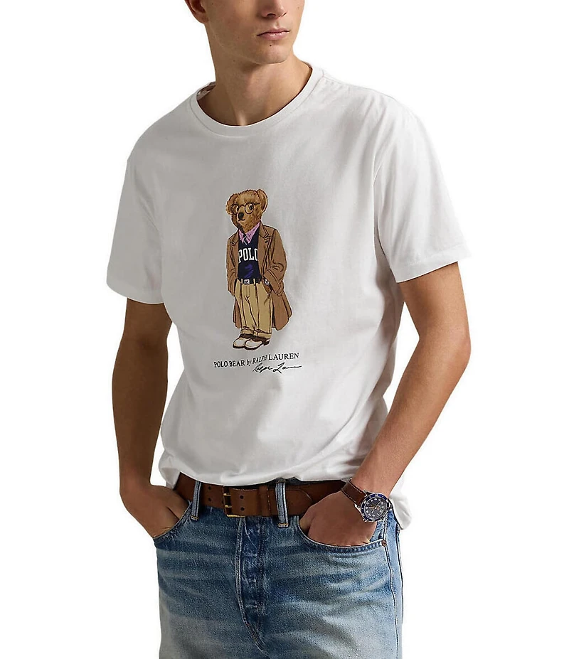 Polo Ralph Lauren Classic Fit Polo Heritage Bear Jersey T-Shirt