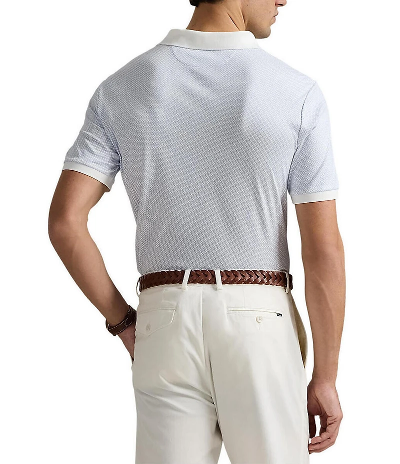 Polo Ralph Lauren Classic Fit Prined Soft Cotton Short Sleeve Polo Shirt