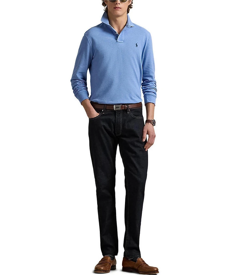 Polo Ralph Lauren Classic Fit Mesh Long Sleeve Polo Shirt