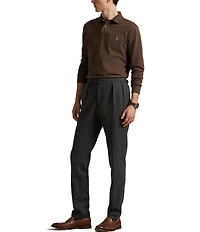 Polo Ralph Lauren Classic Fit Mesh Long Sleeve Polo Shirt