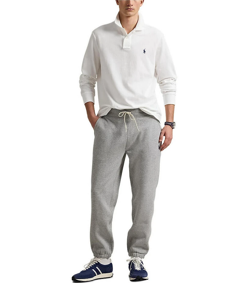 Polo Ralph Lauren Classic Fit Mesh Long Sleeve Polo Shirt