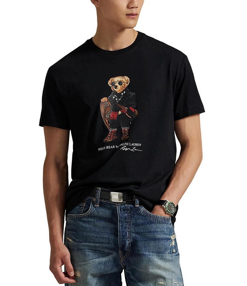Polo Ralph Lauren Classic Fit Short Sleeve Polo Bear Jersey T-Shirt