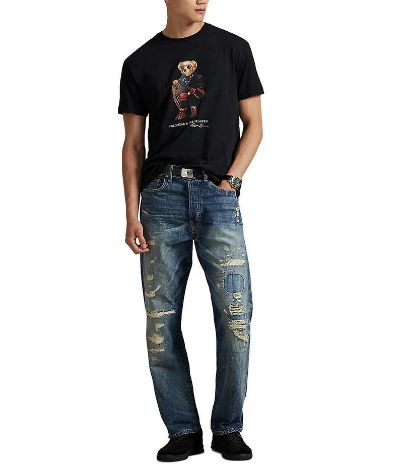 Polo Ralph Lauren Classic Fit Short Sleeve Polo Bear Jersey T-Shirt