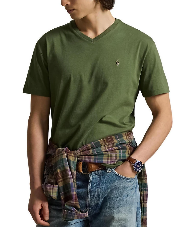Polo Ralph Lauren Classic Fit Short Sleeve V-Neck T-Shirt