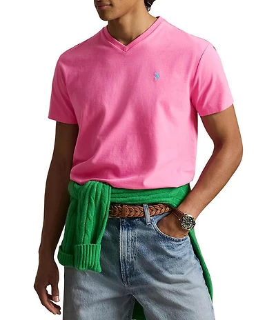 Polo Ralph Lauren Classic Fit Short Sleeve V-Neck T-Shirt