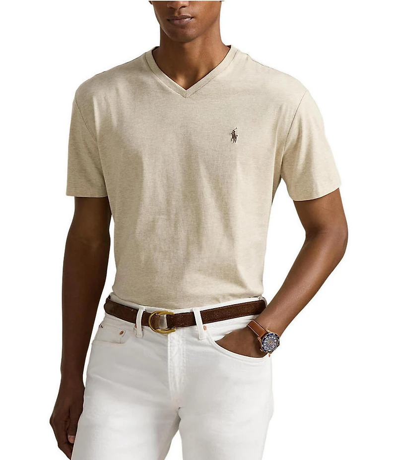 Polo Ralph Lauren Classic Fit Short Sleeve V-Neck T-Shirt