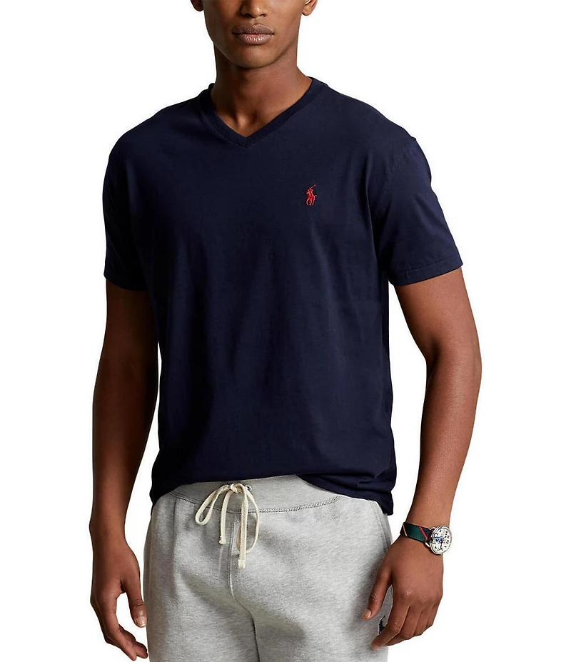Polo Ralph Lauren Classic Fit Short Sleeve V-Neck T-Shirt