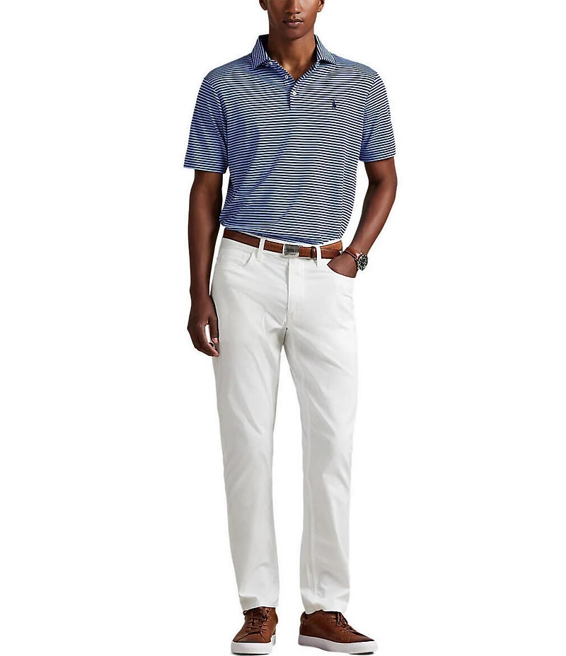 Polo Ralph Lauren Classic Fit Soft Cotton Stripe Short Sleeve Polo Shirt