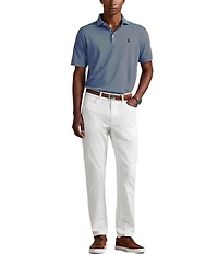 Polo Ralph Lauren Classic Fit Soft Cotton Stripe Short Sleeve Polo Shirt