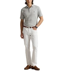 Polo Ralph Lauren Classic Fit Soft Cotton Stripe Short Sleeve Polo Shirt