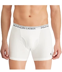 Polo Ralph Lauren Classic Fit Solid Boxer Briefs 3-Pack
