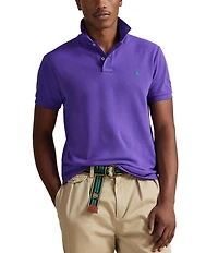Polo Ralph Lauren Classic Fit Solid Cotton Mesh Polo Shirt