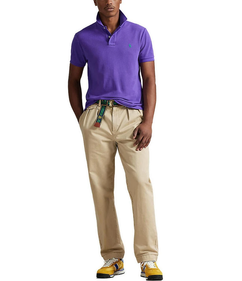 Polo Ralph Lauren Classic Fit Solid Cotton Mesh Polo Shirt