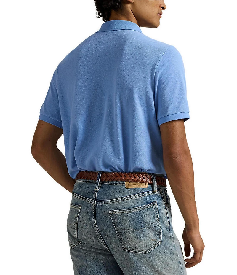 Polo Ralph Lauren Classic Fit Solid Cotton Mesh Polo Shirt